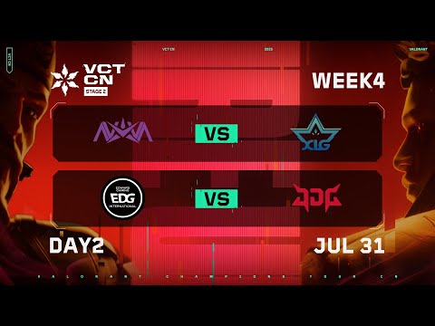 NOVA vs XLG - EDG vs JDG - Week 4 Day 2 - VCT CN Stage 2