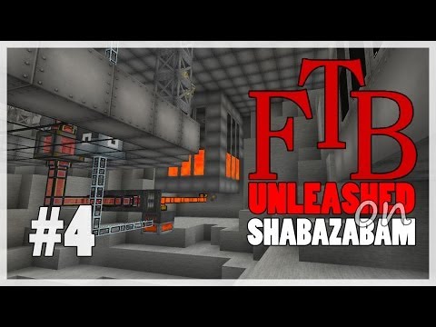 FTB Unleashed - Ep. 4 - Need Power Going Lava For Now