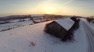 DJI Phantom - Winter Sunrise