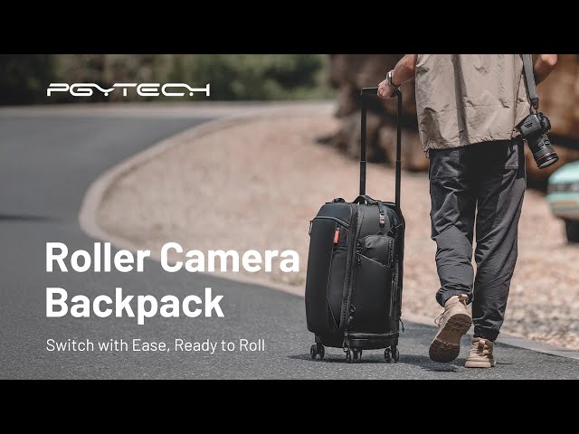 Vidéo PGYTECH SAC A DOS ROLLER CAMERA BACKPACK