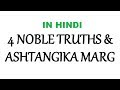 4 Noble Truths & Eight-fold Path of Buddhism (In Hindi)