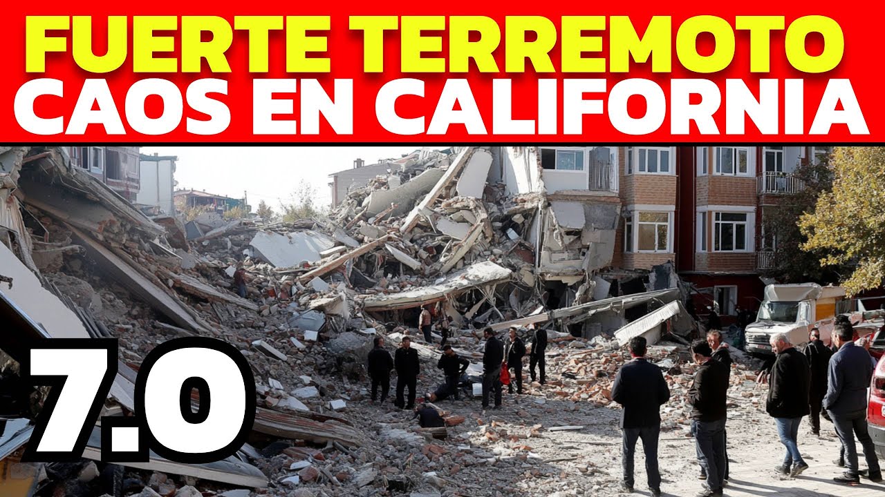 🌍 ÚLTIMA HORA: TERREMOTO MAGNITUD 7 SACUDE CALIFORNIA, AVISTAMIENTOS DE PECES REMOS ALERTAN