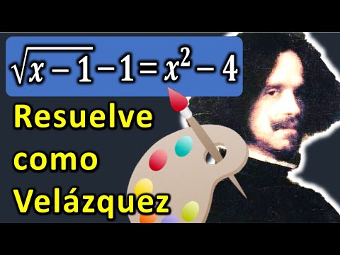 Ecuación irracional resuelta usando cuatro trazos
