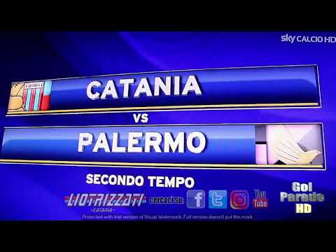 Catania - Palermo 1-1; Stagione 2012/2013