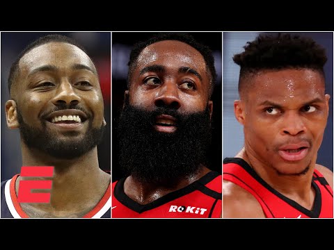 哈登該如何看待火箭將衛少交易到巫師換約翰沃爾？ | KJZ (How should Harden feel about the Rockets trading Westbrook to the Wizards for John Wall? | KJZ)