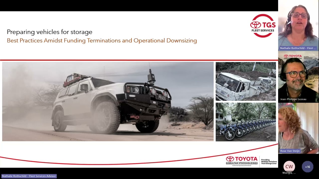 Webinar: Preparing vehicles for storage