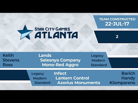 SCGATL: Round 2 - Keith, Stevens, Ross vs Barich, Handy, Klomparens | Team Constructed