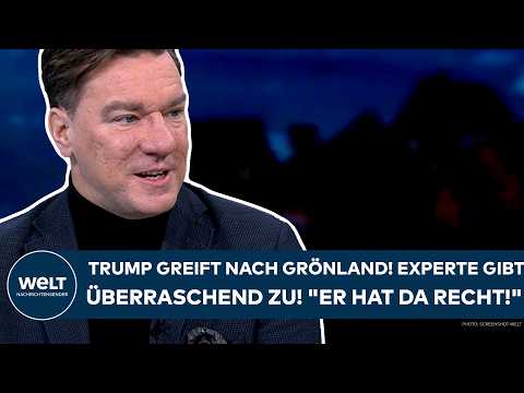USA: Donald Trump greift nach Grönland! Experte gibt überraschend zu! "Er hat da recht!"