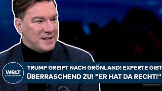 USA: Donald Trump greift nach Grönland! Experte gibt überraschend zu! "Er hat da recht!"