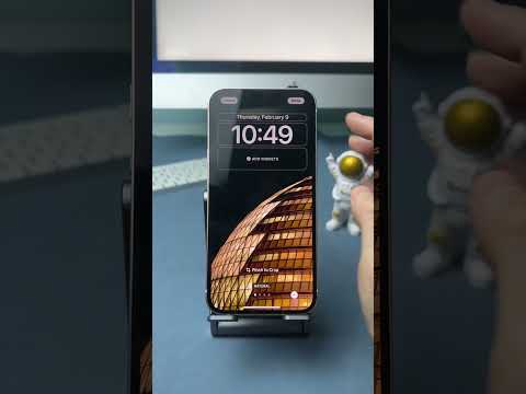 iPhone Tips - How to Hide Time and Date on iPhone Lock Screen iOS 16 #Shorts