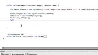 Guardar y Extraer Imágenes con C# y SQL Server [Usando MemoryStream]