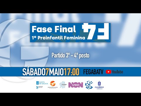 Fase Final PRE-INFANTIL FEMININA _ 3º e 4º posto
