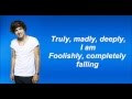 One Direction - Truly Madly Deeply (Lyrics and ...