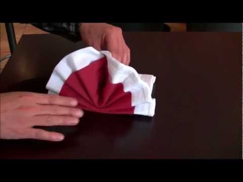 Servietten falten Mocca Bistrorant Köln Höhenhaus