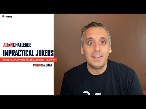The Impractical Jokers are joining the #ALLInChallenge!
