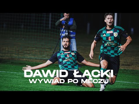 Wywiad: Dawid Łącki po meczu Stal Stalowa Wola - Zagłębie Sosnowiec (2:0)