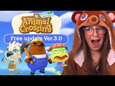 ANIMAL CROSSING 3.0 UPDATE IS HERE EARLY!!! FIRST LOOK AT EVERYTHING!