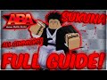 ABA Full Manga Sukuna GUIDE How To Use EVERY Skill Gimmicks