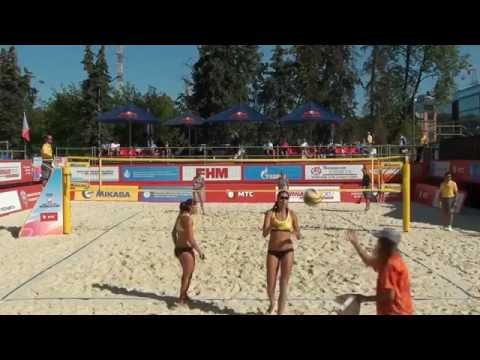 FIVB World Cup Moscow 2012 30.06.2012 Bratkova-Popova RUS  Candelas-Garcia MEX