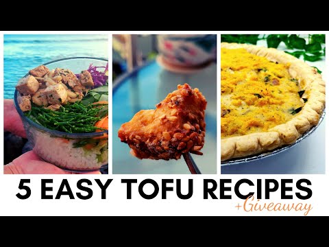 Easy tofu recipe/ 5 recipes that will elevate your tofu game
