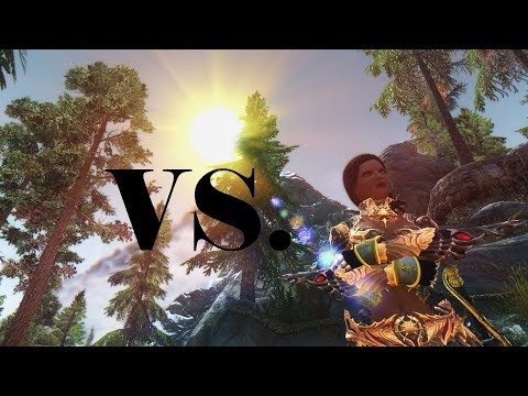 Skyrim A.I. Battle - Imperial Soldiers Vs. Stormcloak Soldiers