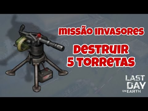 Destruindo torretas - Last day on earth Survival