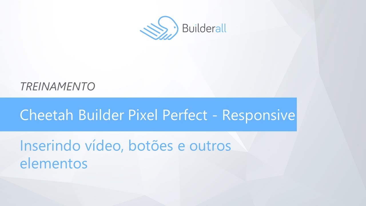 Inserindo vídeos, botões e outros elementos