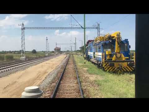 [MÁV/HUNGARY] 120-line Békéscsaba-Lőkösháza Current state of renovation up to Kétegyháza!