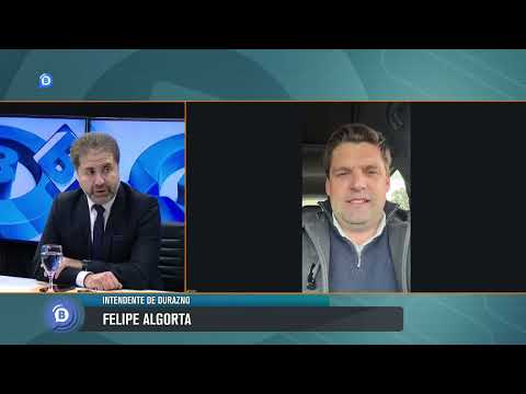 RECIBIMOS POR ZOOM AL INTENDENTE DE DURAZNO, FELIPE ALGORTA - 22 DE MAYO DE 2026