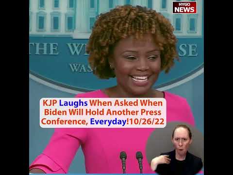 Q: When Biden Will Hold Another Press Conference? A: Laughs, Everyday! Everyday!