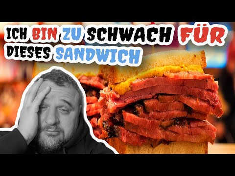 NYC KATZS PASTRAMI SANDWICH - Das schaffe ich nicht ohne Schmerzen !!!