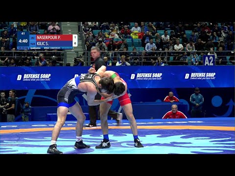 Qual. GR - 55 kg: P. NASERPOUR (IRI) v. S. KILIC (TUR)