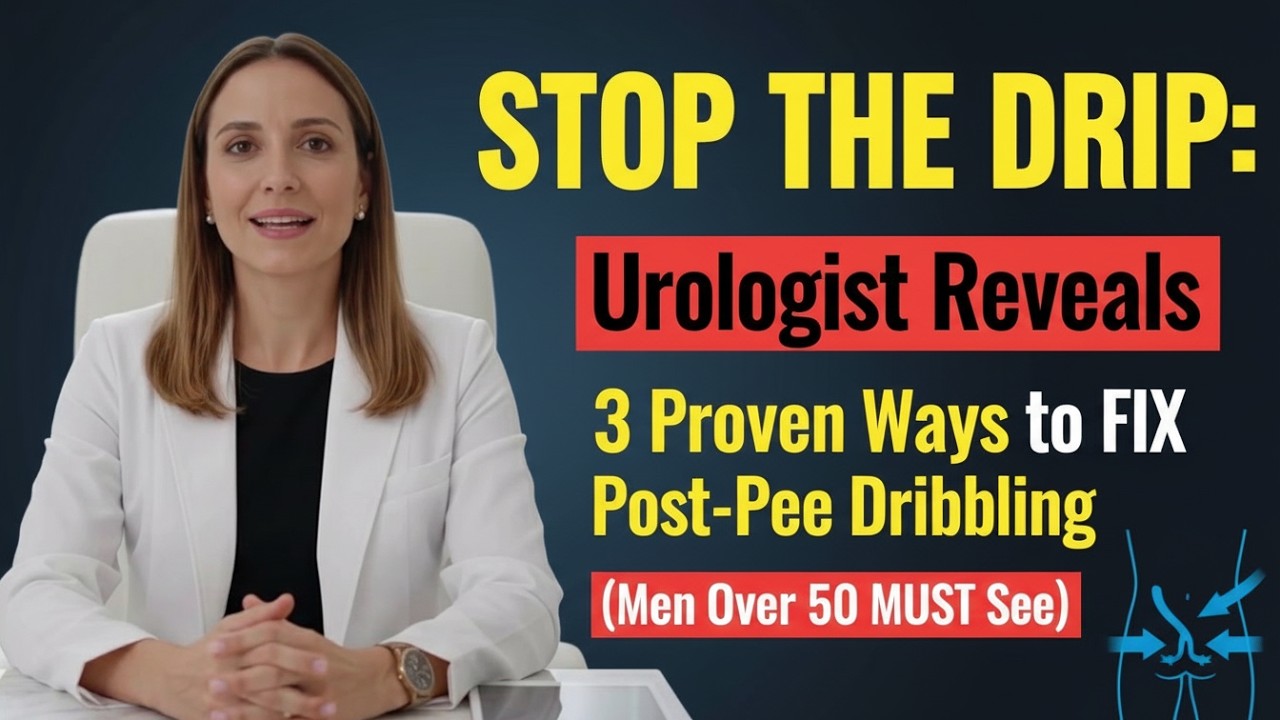 STOP THE DRIP: Urologist Reveals 3 Proven Ways to FIX Post-Pee Dribbling (Men Over 50 MUST See)