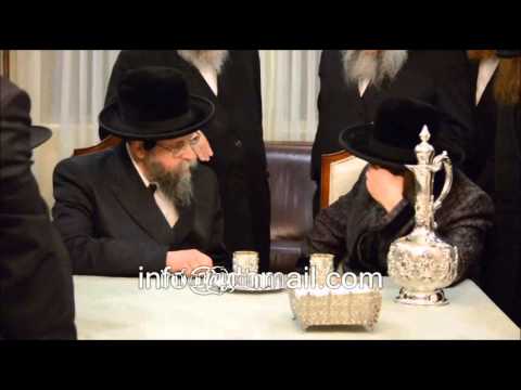Boyan Rebbe Visiting Bobov45 Rebbe - Sivan 5775