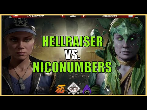 MK11: HELLRAISER VS NICONUMBERS- Sonya, Sub-Zero vs Cetrion - Obito Series Latam Sur Finals