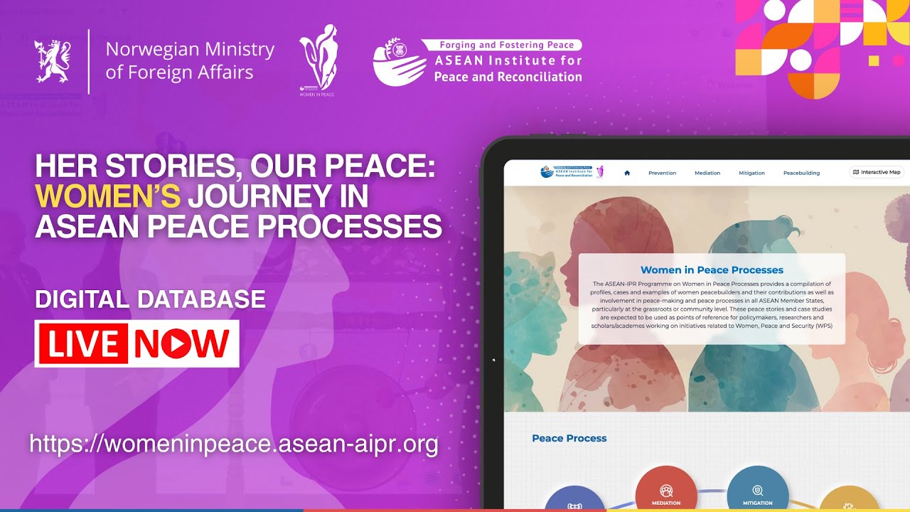 Welcome to Our New Women in Peace Processes Site!