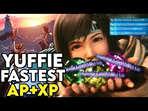 BEST Spot to FARM AP for YUFFIE FASTEST METHOD! | Final Fantasy 7 Remake Intermission DLC