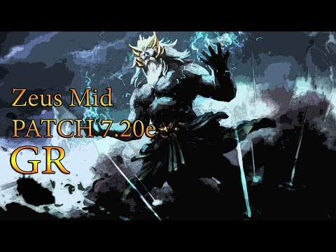 GR Zeus Mid (from LOL to Dota 2)