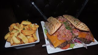 Revolution Mega Burger Challenge Waterford's BIGGEST Cheeseburger!!