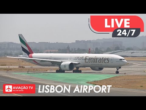 🔴 LIVE 24/7 Lisbon Airport 19.02.2026 • Livestream Plane Spotting • Direto Aeroporto Lisboa