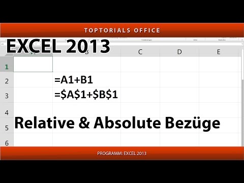 RELATIVE and ABSOLUTE REFERENCES explained simply with examples (Excel)