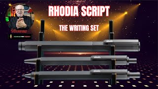 THE RHODIA SCRIPT WRITING SET