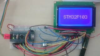 Stm32f103 ile Grafik LCD kullanımı