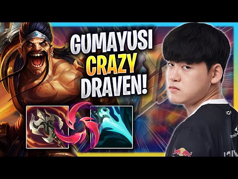 GUMAYUSI IS SO CRAZY WITH DRAVEN! - T1 Gumayusi Plays Draven ADC vs Ezreal! | Season 2023