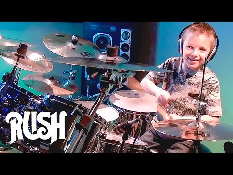 TOM SAWYER - RUSH (7 year old Drummer) / Avery Drummer