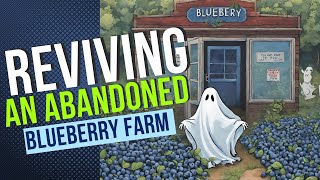 Reviving an Abandoned Blueberry Farm | Getting Rid of Nuisance Trees | Building a Farm