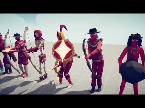 RANGED Team vs STAR WARS Team - Totally Accurate Battle Simulator TABS