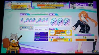 【CHUNITHM】メッちゅう殴打 (MASTER) SSS (2-1)【手元動画】