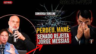 ⛔CONVERSA TIMELINE COM ALLAN DOS SANTOS E DELEGADO RAMAGEM PERDEU, MANÉ: Senado rejeita Messias