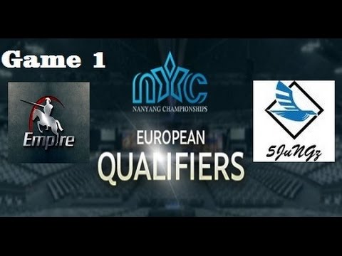 Empire vs 5Jungz, 1 игра, Nanyang Championships European Qualifiers(Русскоязычный стрим)